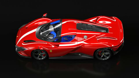 Ferrari Daytona SP3 3d Model || 2022