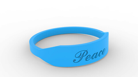 Peace Ring Female Blue