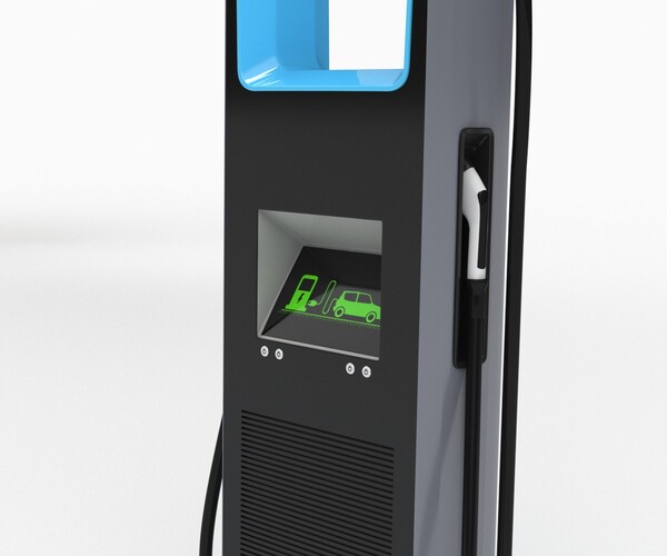 ArtStation - Efacec HV160 High Speed EV Electric Car Charging Station 3D  model | Resources