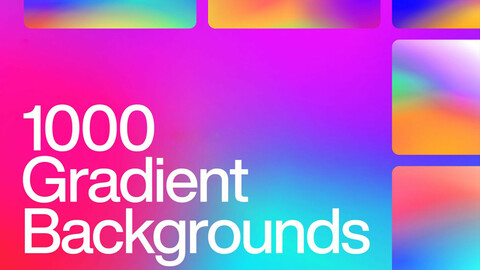 1000 gradient backgrounds
