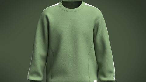 Mens Green Sweatshirt