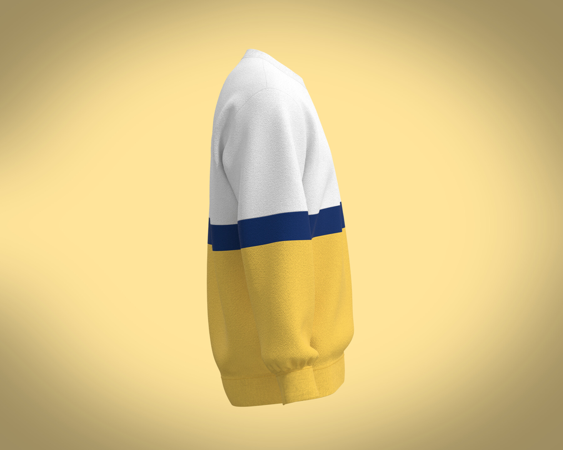 ArtStation - Mens Yellow Sweat shirt | Resources