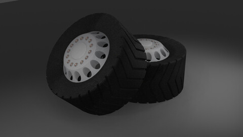 3D Vehicle Wheel Design for Games