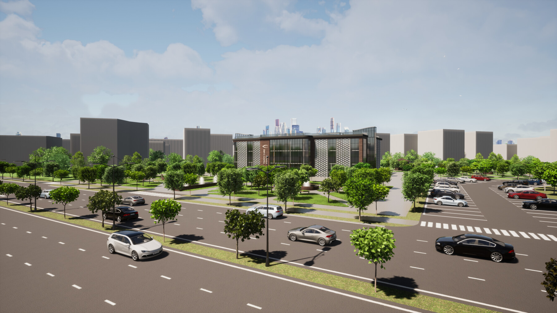 ArtStation Vision Care Clinic Concept Project Resources