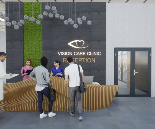 ArtStation Vision Care Clinic Concept Project Resources