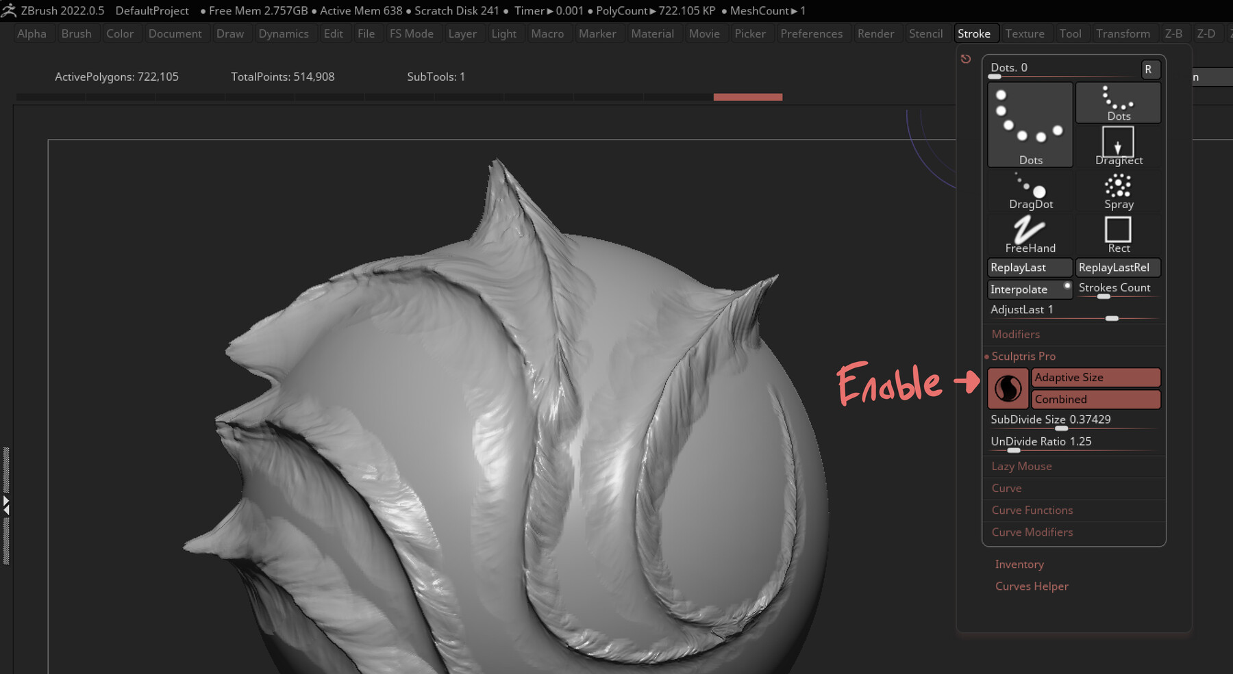 sculptris brushes the same as zbrush