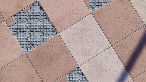 Free procedural tile material