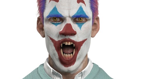 Scary Killer Clown Guy