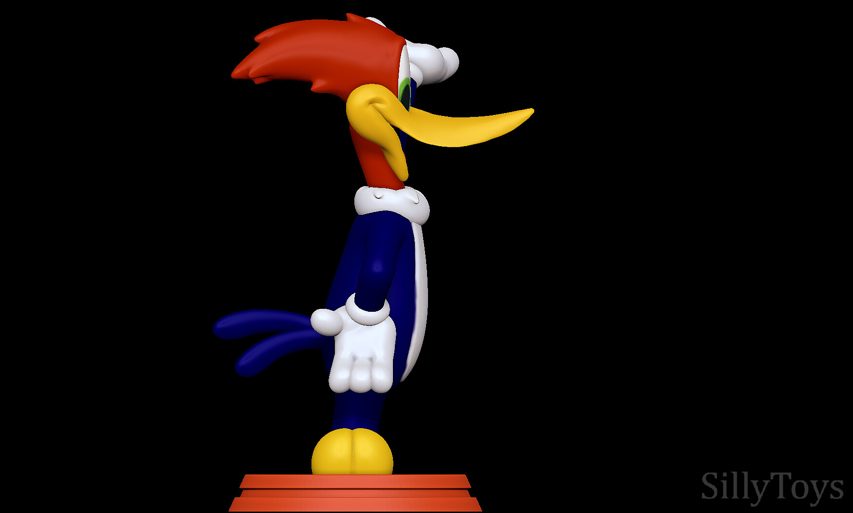 Artstation Woody Woodpecker 3d Print Model Resources