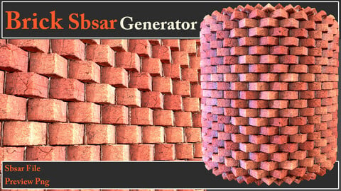 Brick SBSAR Generator