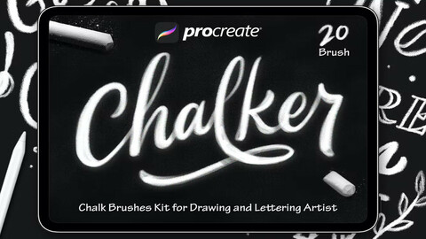 Chalker Procreate Brushes