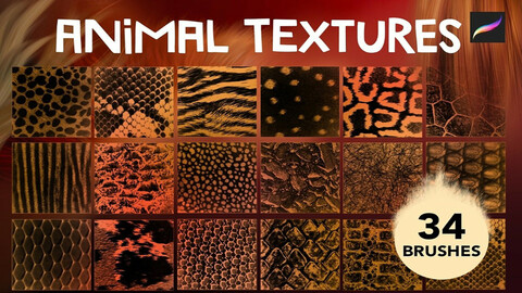 Animal Textures Procreate Brushes