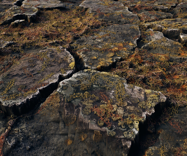ArtStation - PBR- ROUGHT NORDIC ROCKS - 4K MATERIAL + SBS GRAPH | Resources