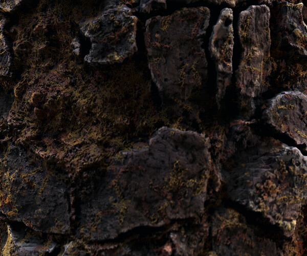 ArtStation - PBR- ROUGHT NORDIC ROCKS - 4K MATERIAL + SBS GRAPH | Resources