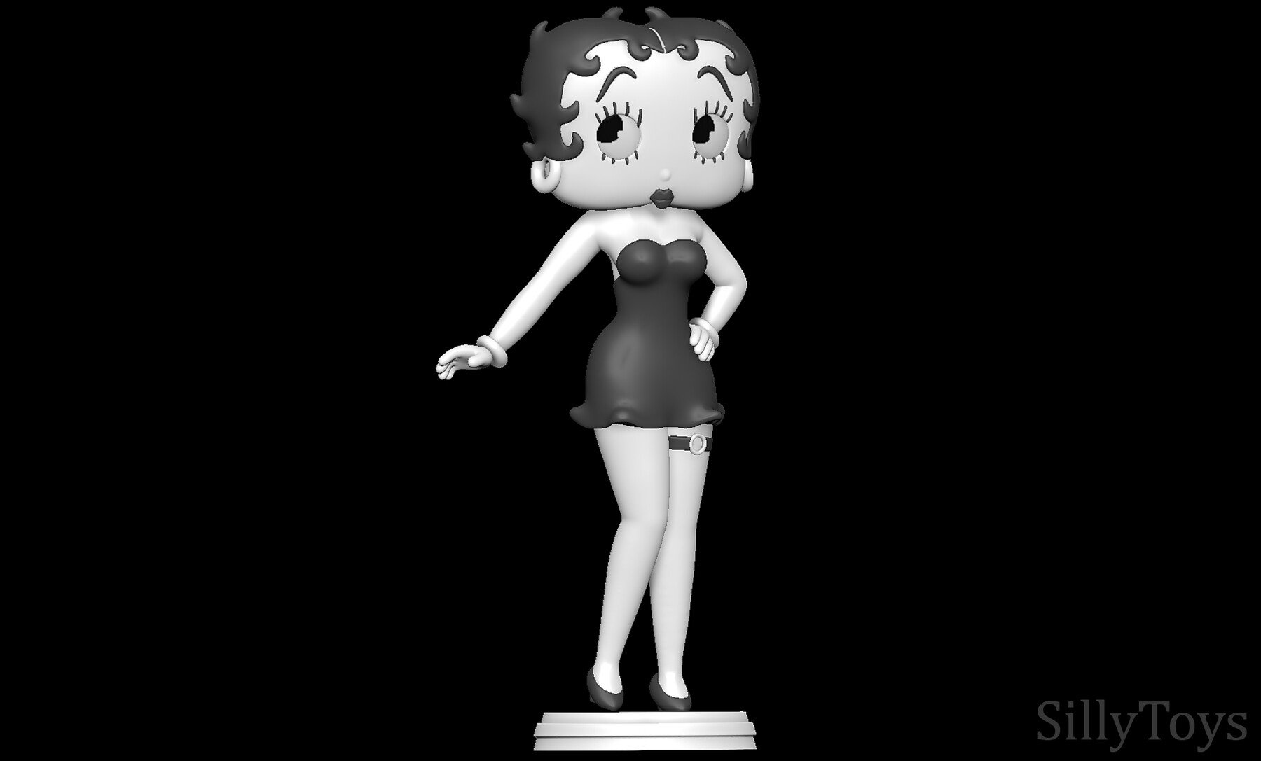 ArtStation - Betty Boop 3D print model | Resources