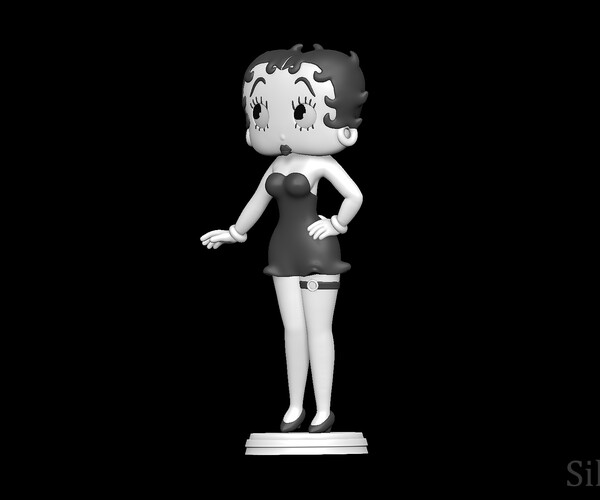 ArtStation - Betty Boop 3D print model | Resources