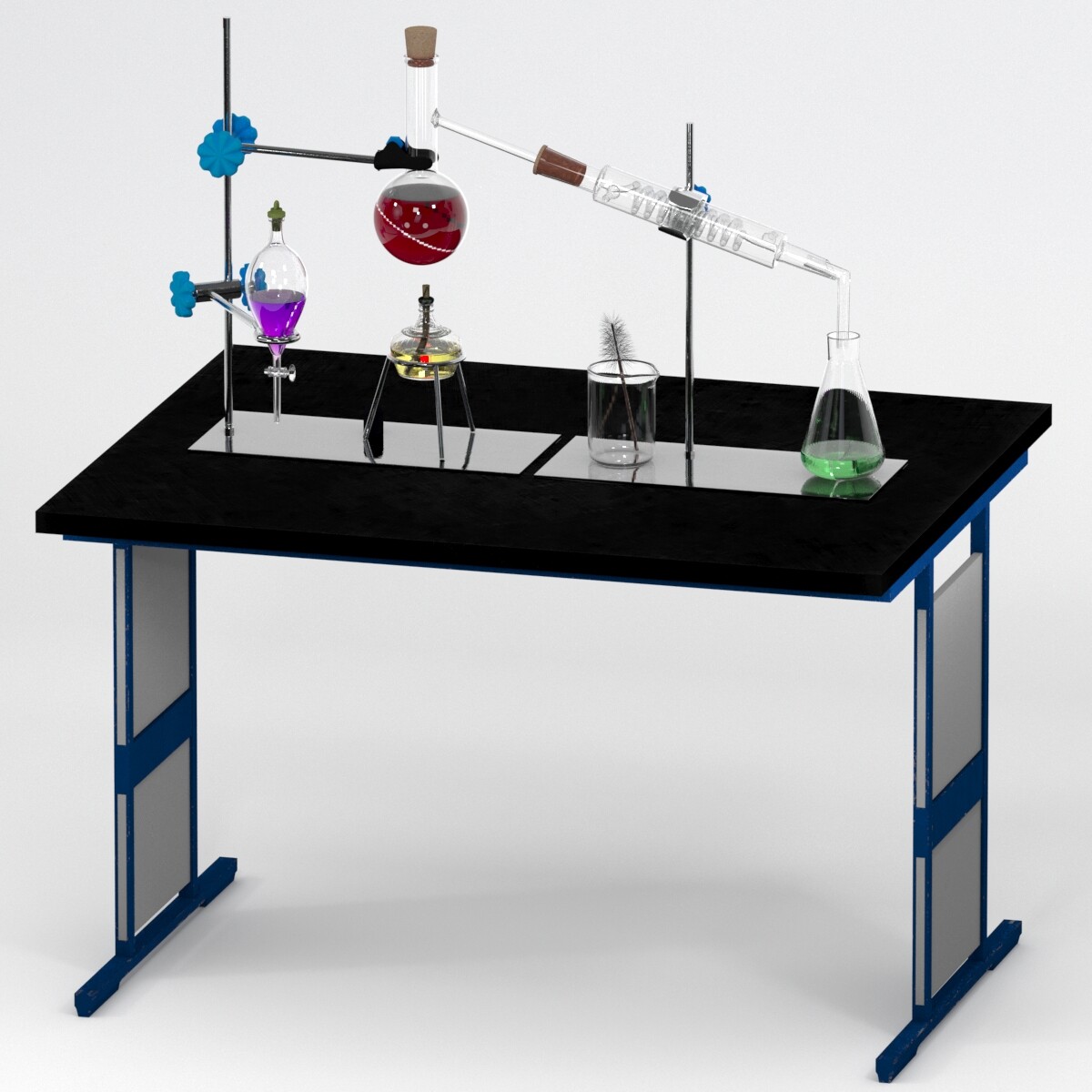 condenser chemistry glassware clipart