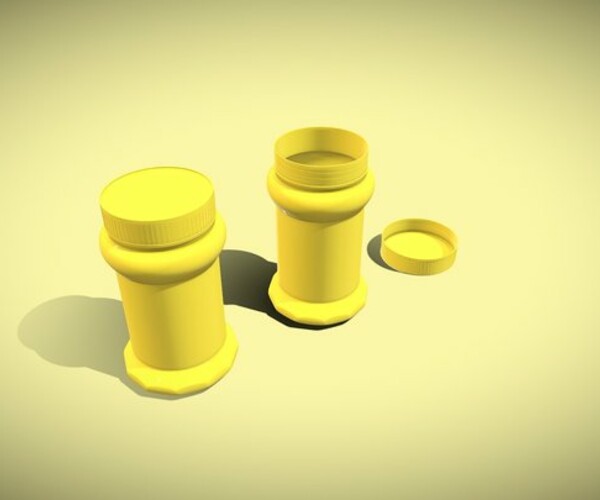 ArtStation - Pickle Bottle Yellow | Resources