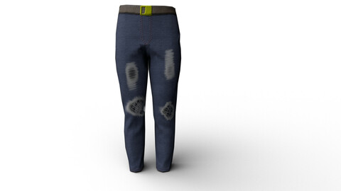 Jeans_PBR_lowpoly