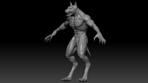Werewolf Sculpt
