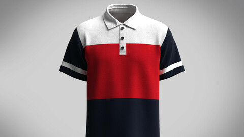 Polo-Contrast Color