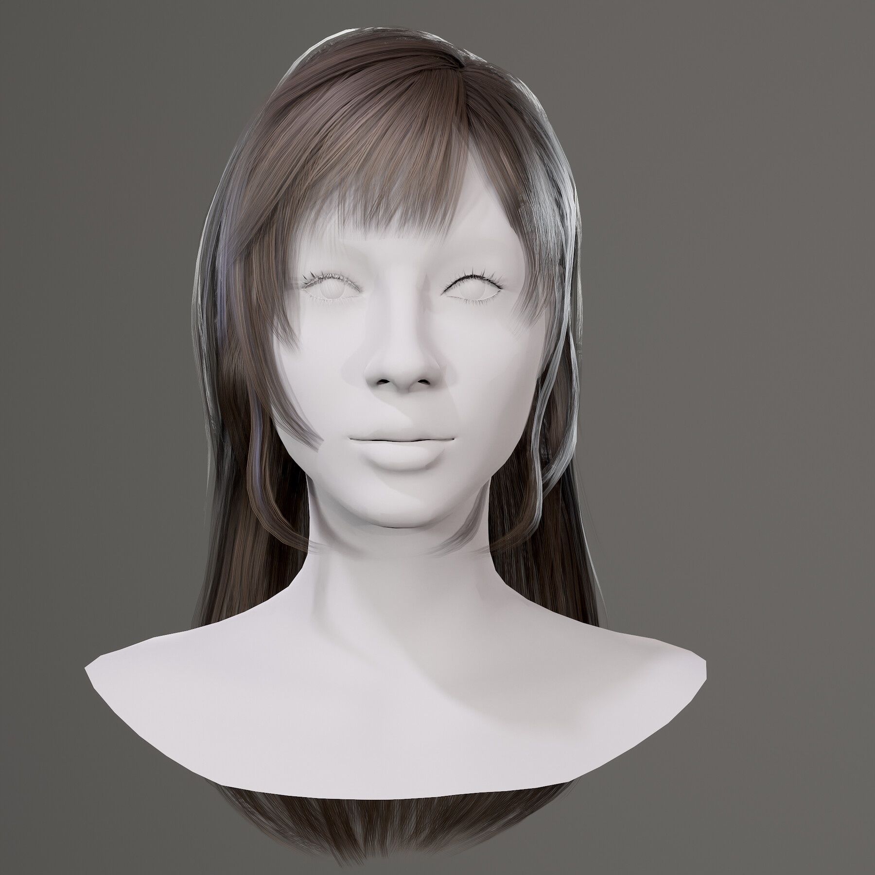 ArtStation - Real-Time hair