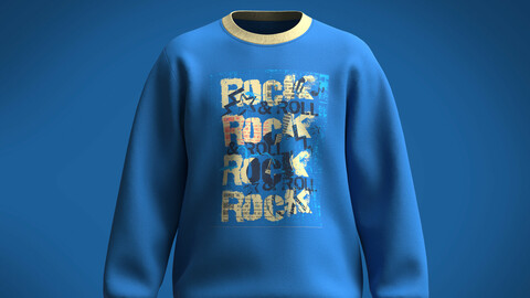 Sweatshirt-Rock