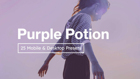 25 Purple Potion LUTs & Lightroom Presets