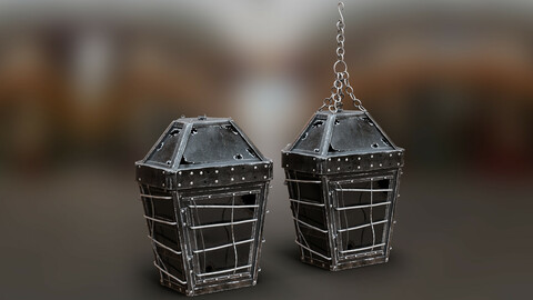 Medieval Steel Lantern