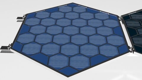 Solar Panel Hexagonal