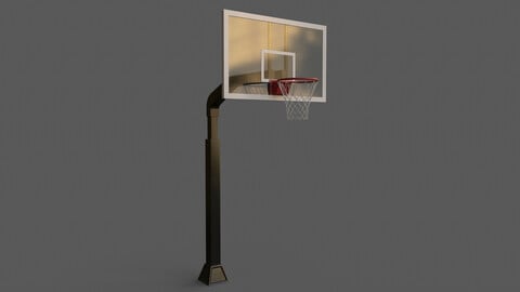PBR Modern Basketball Stand Hoop