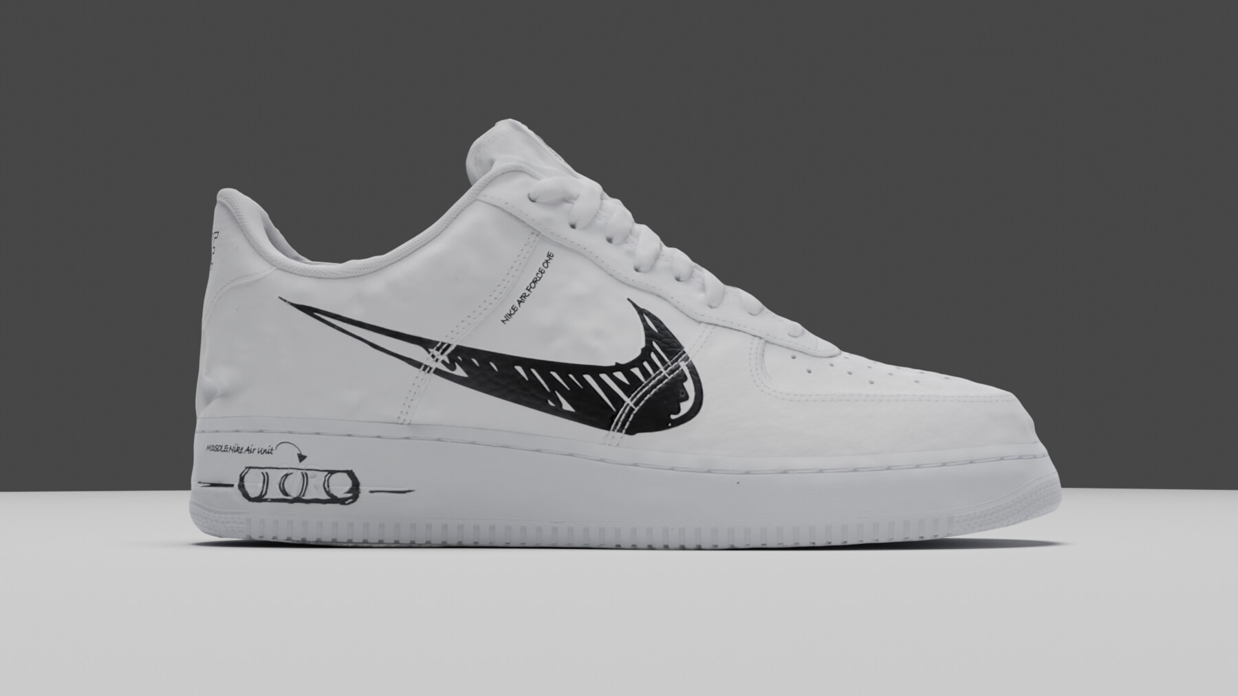 Nike Air Force 1 Sketch Release Date  More Info