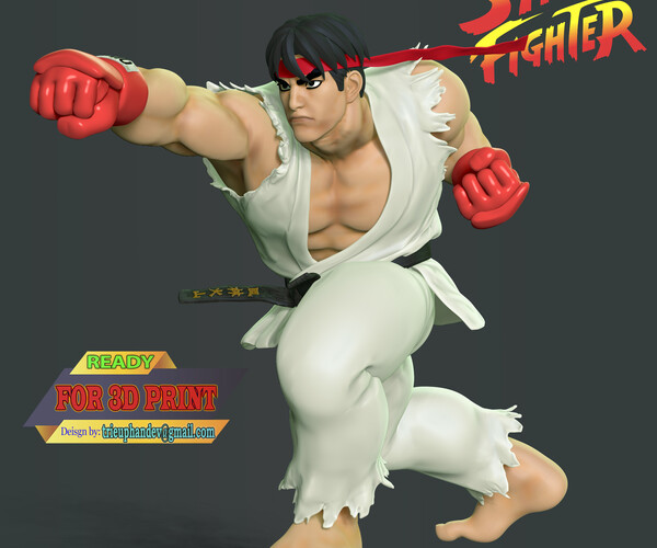 ArtStation - Ryu - Street Fighter | Resources