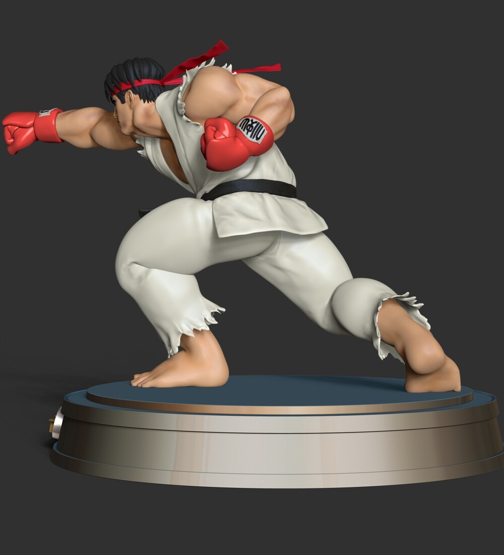 ArtStation - RYU-STREET FIGHTERS