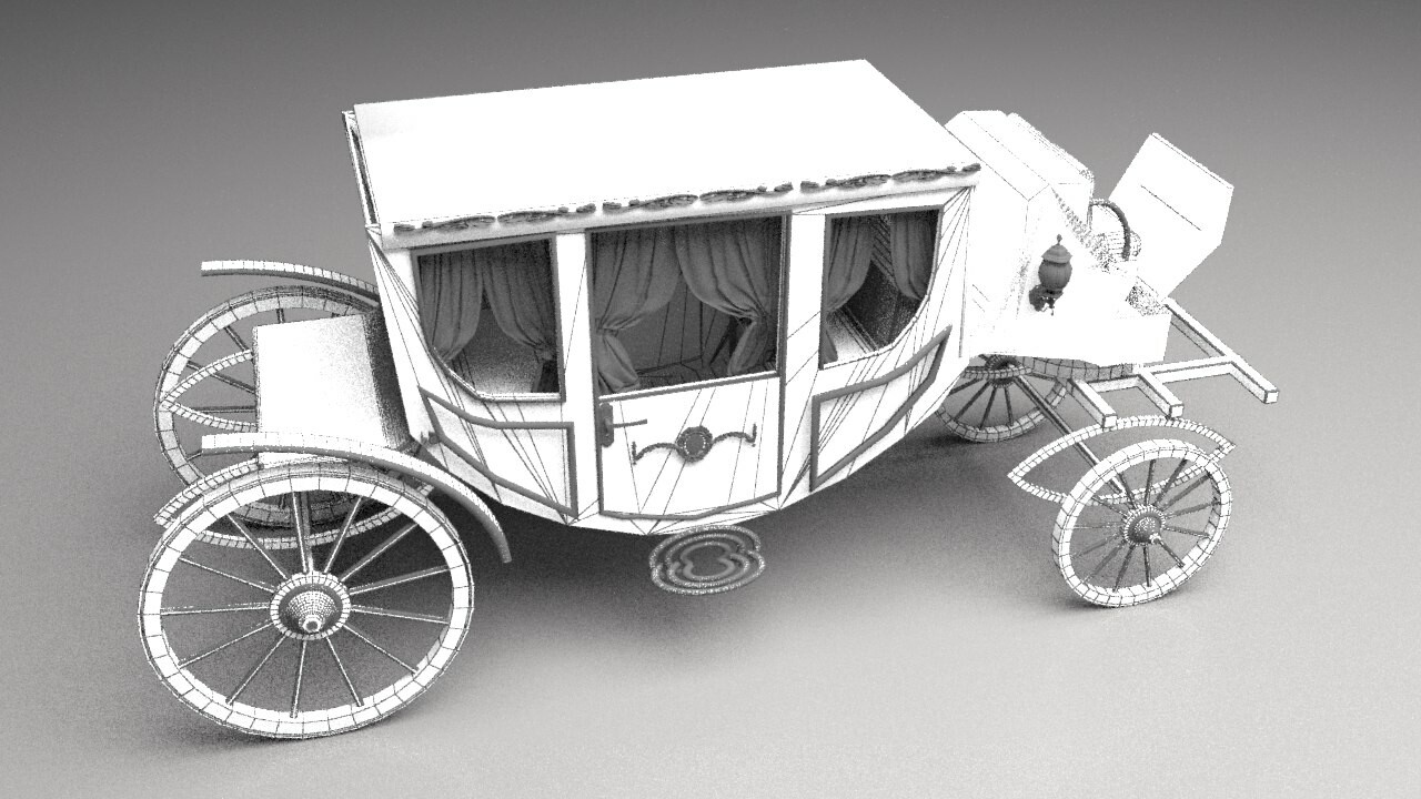 ArtStation Luxury Horse Carriage Resources