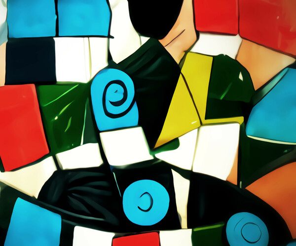 ArtStation Irregular forms patterns Artworks