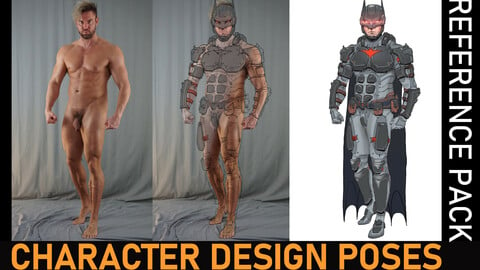 Costume Design Poses - Reference pictures - Male