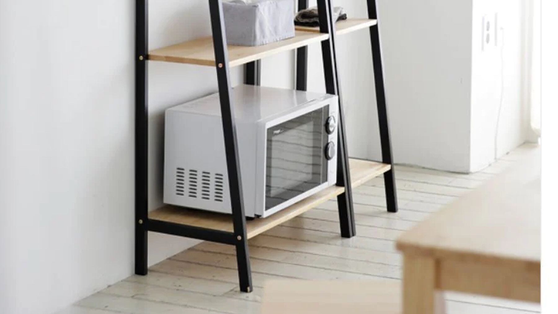 ArtStation solid wood 4step ladder shelf Resources