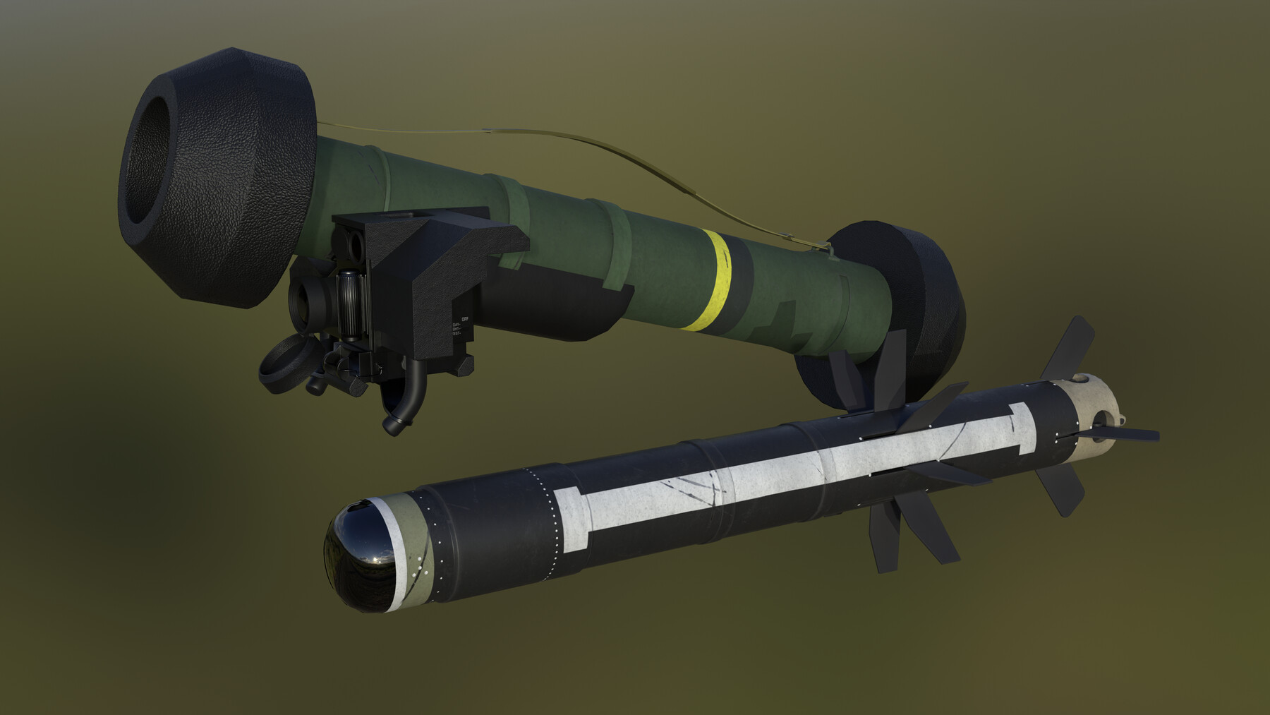 ArtStation FGM148 Javelin Game Assets