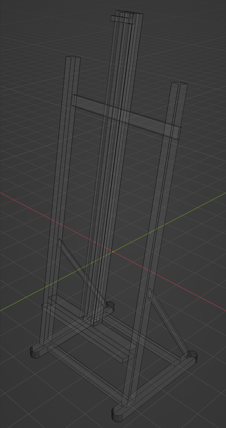 ArtStation HFrame Easel Game Assets