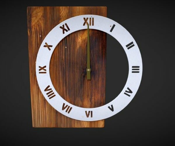 ArtStation Wall Clock Game Assets