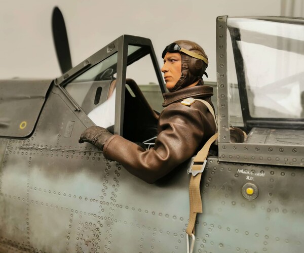 ArtStation - Highly Detailed WW2 German Luftwaffe 3d printed Pilot ...