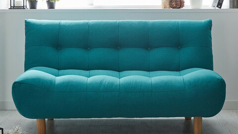 2-seater waterproof fabric sofa