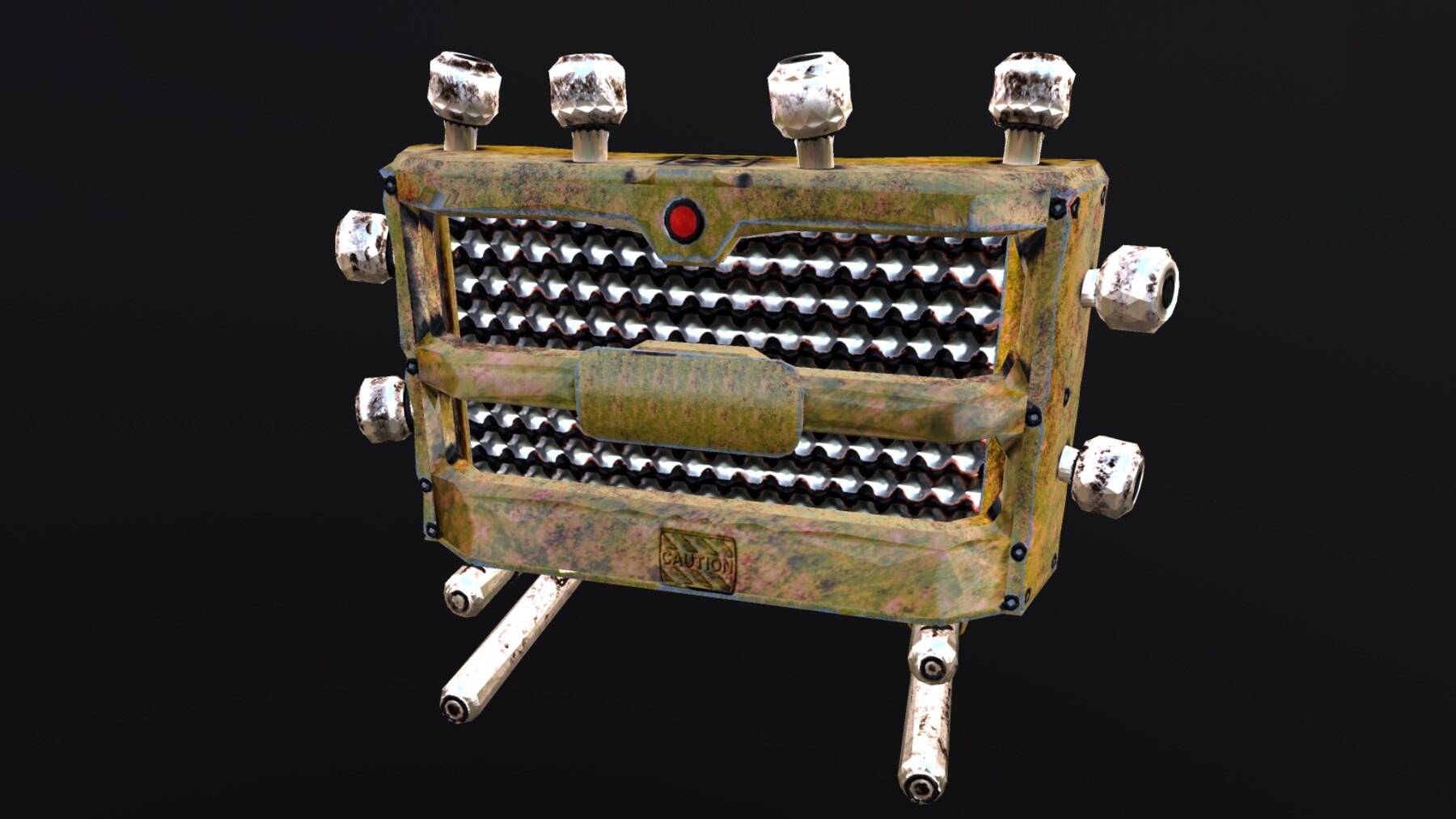 ArtStation CLAYMORE MINE lowpoly PBR Game Assets