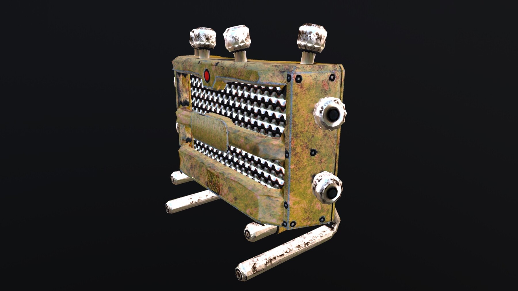 ArtStation CLAYMORE MINE lowpoly PBR Game Assets