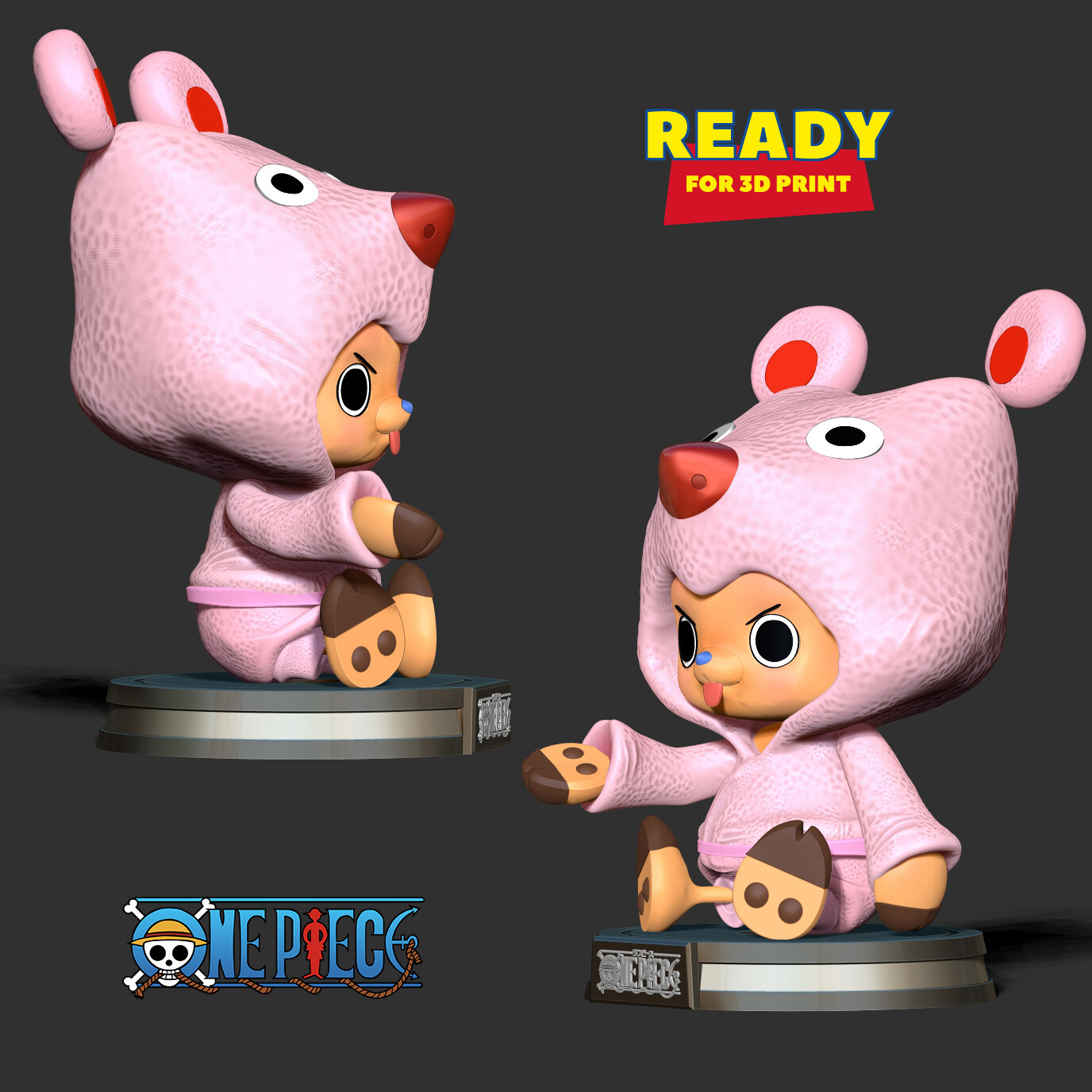 ArtStation - Tony Tony Chopper From One Piece, STL