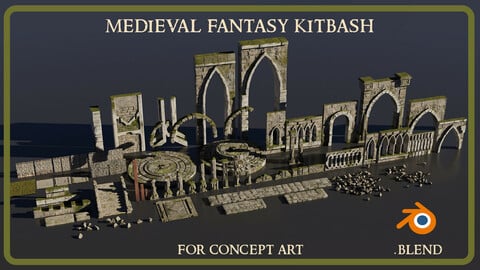 Medieval Fantasy Kitbash