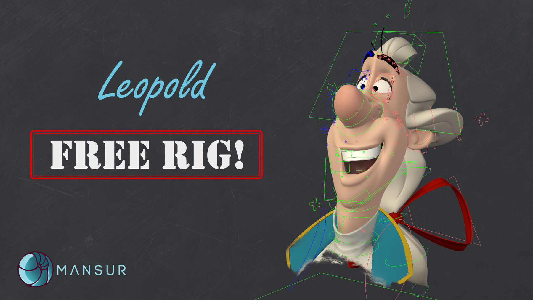 ArtStation - Leopold - Free Rig! | Resources