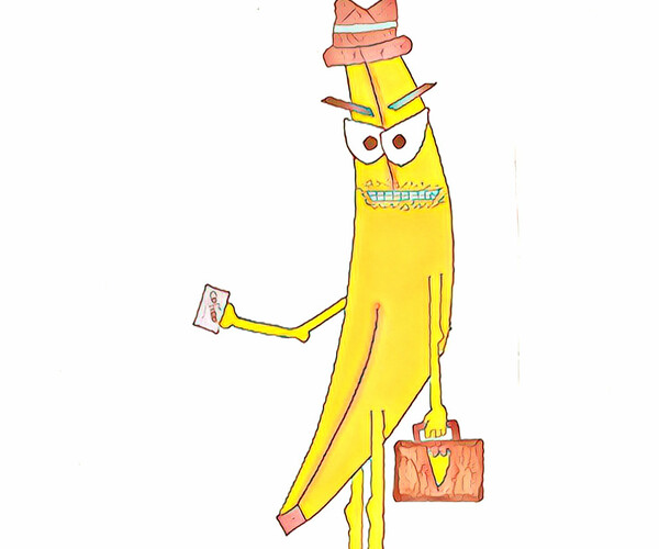 ArtStation Detective bananas Artworks