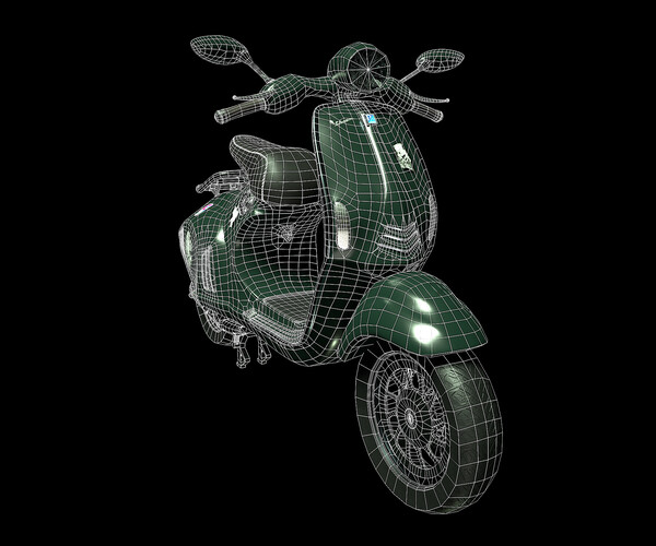 Vespa 946 Emporio Armani 3D model